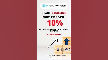 🛑[Important] Autodesk Software Price Increase ⬆️