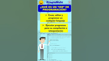 ¿Qué es un IDE de Programación? 💻 #Shorts #programación