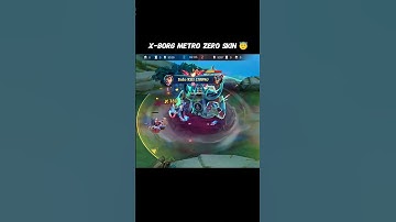 X-Borg Metro Zero Skin 😇 #shorts #mlbb #xborg