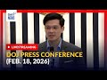 LIVE - DOJ press conference (Feb. 18, 2026) - Replay | GMA Integrated News