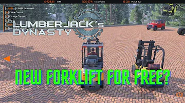 Lumberjack Dynasty Forklift For Free?