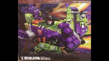 S4 NBK KO Gravity Builder (Devastator) - ShowZStore.com Unboxing (Finale)