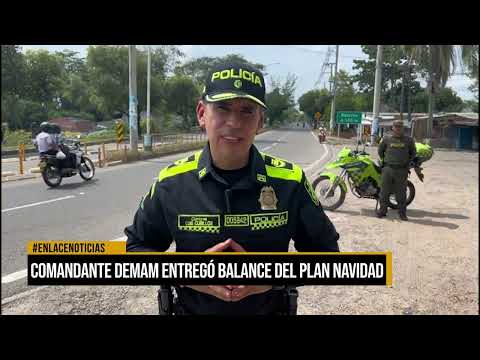 Comandante de la Policía del Magdalena Medio entregó balance del Plan Navidad