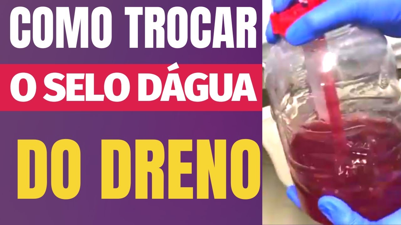 Como Trocar o Líquido do Dreno de Tórax? YouTube Como Trocar o Líquido do Dreno de Tórax? YouTube