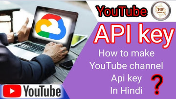 how to create YouTube API Key