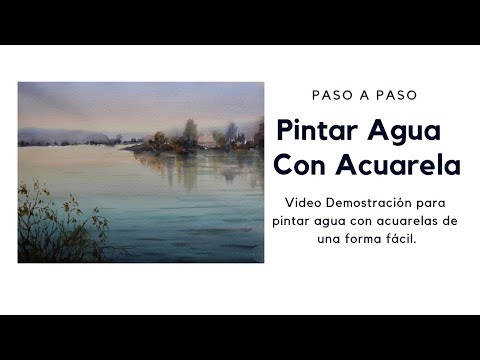 Vídeo: Com Pintar Aigua Amb Aquarel·la