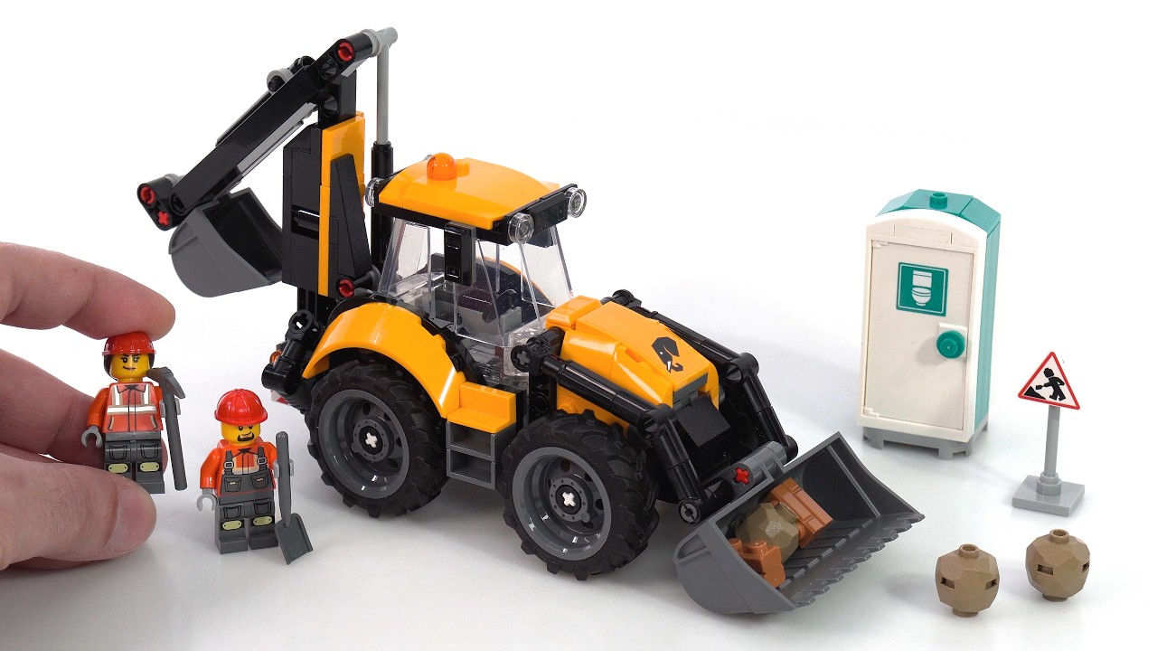 LEGO City 2026 Backhoe Loader gets it right! A great buildable, playable toy #NotSponsored 60480