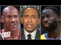 Stephen A. reacts to Draymond Green’s disappointment in Michael Jordan | First Take