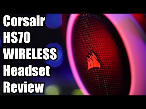 Corsair HS70 Wireless Gaming Headset Review!