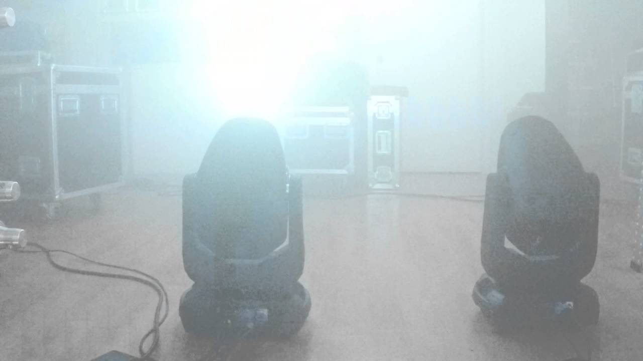 Pointer, BEAM, SPOT, WASH in 1 movingheads van LVG Showtechniek van achteren