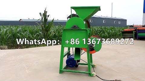 How does a peanut sheller work? How do they remove the peanut shells?