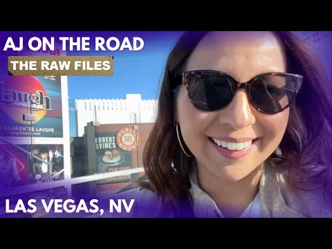 AJ On the Road: The Raw Files - Behind the Scenes in Las Vegas, NV with Anjelah Johnson-Reyes
