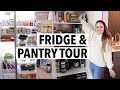 HEALTHY FRIDGE & PANTRY TOUR! What I eat in a week/ How I organize my fridge