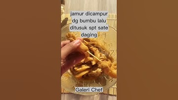 Thumbnail of Sate Jamur Rasa Daging Asli #shorts#resepviral#kulinernusantara