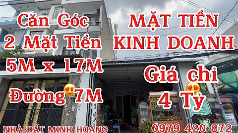 Căn Góc Vị Trí Kinh Doanh - 5M x 17M - Gần chợ Bình Thành - Giá Siêu Tốt