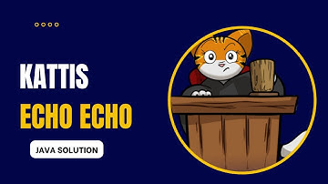 Kattis - Echo Echo Echo Solution (Java)