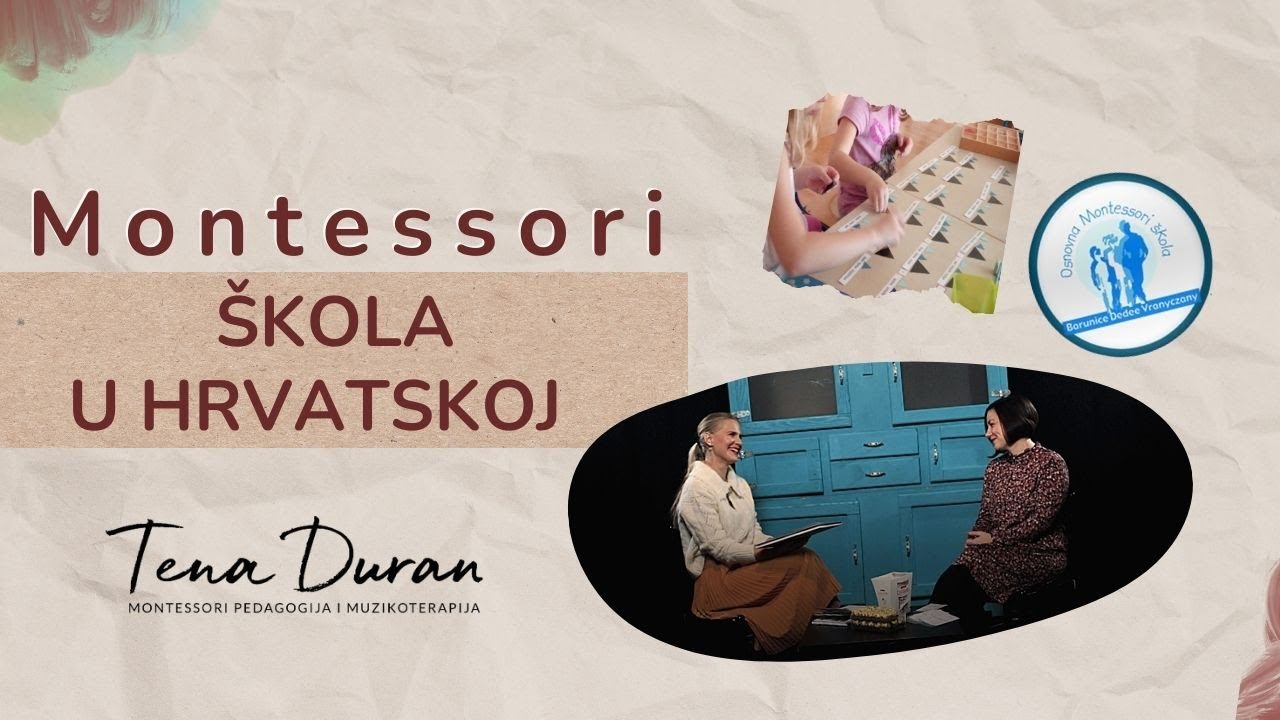 Što se radi u Montessori školi? | Aktivnosti u radu s djecom | Irena Lovčanin, Montessori učiteljica