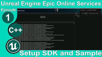 Unreal Engine Epic Online Services (EOS) #1: "Setup SDK and Test Sample Project"