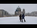 Winter in Berlin Germany 2021 - City Walking Tour