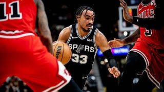 Highlights: Tre Jones' 18 PTS, 9 AST, 5 REB vs CHI | 2023-24 San Antonio Spurs