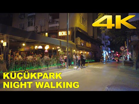 4K Walking Tour Izmir Bornova Kucukpark - Turkey Holiday 2021