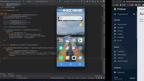 Firebase Android Tutorial 3 - Firebase Login Authentication and Sign Out