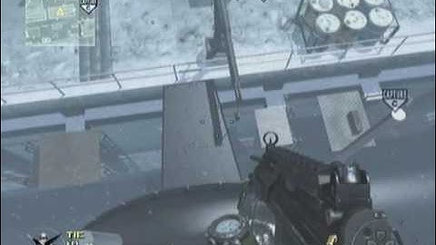 Call of duty 6 Sub Base Glitch ( on the top )