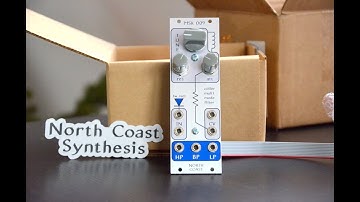 North Coast Synthesis- Coiler VCF-multimode filter unboxnig and first sound