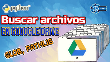 🐍+ 🗃️ ¿Cómo obtener los nombres de archivos de una carpeta de Google Drive? | Glob, Pathlib | Python