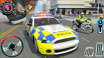 New Police Car Chase Driver Simulator 3D - Real Cop Cars Driving Simulator 2025 - Android GamePlay