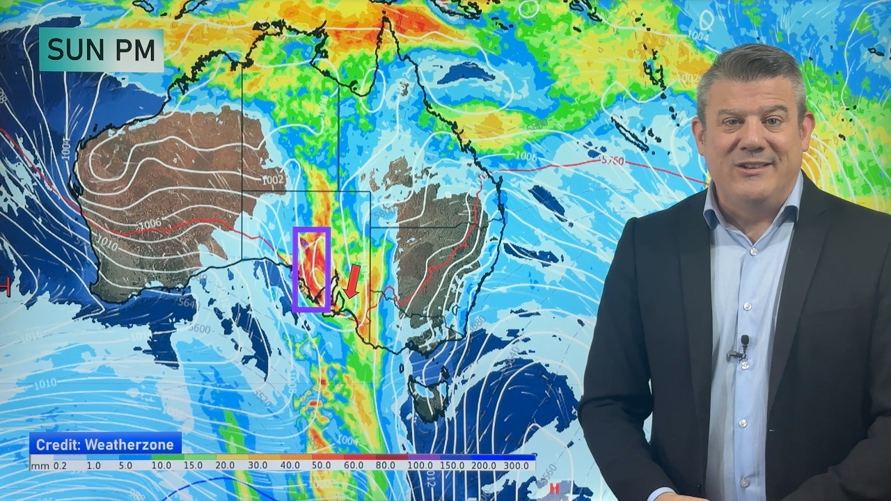 Oz: Weekend downpours/rain in SA, Vic, NSW, + monitoring the tropics next week