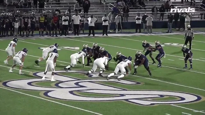 Highlights of four-star OL Earnest Greene
