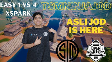 TSMNinjaJOD 1 vs 4 Team XSPARK | ScouOp vs NinjaJOD | BMOC The Grind Finals | Day 4 | TSM vs TX