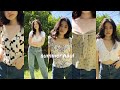 🌞 summer clothing haul (&amp; other stories, H&amp;M, Bershka, Urban outfitters)