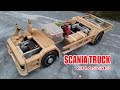 How to make a SCANIA RC Chassis Truck from wood.