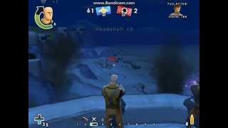 battlefield heroes commando gameplay subcanon rifle /dark manta