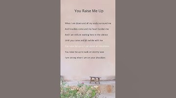 Thumbnail of 📦You raise me up | Westlife #lyrics #music #pop #song