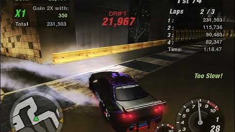 Hardest & Longest Drift Race In NFSU2