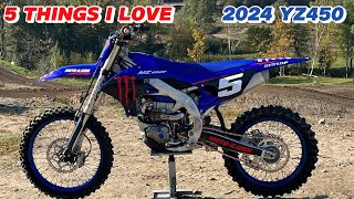 5 THINGS I LOVE ABOUT THE 2024 YZ450