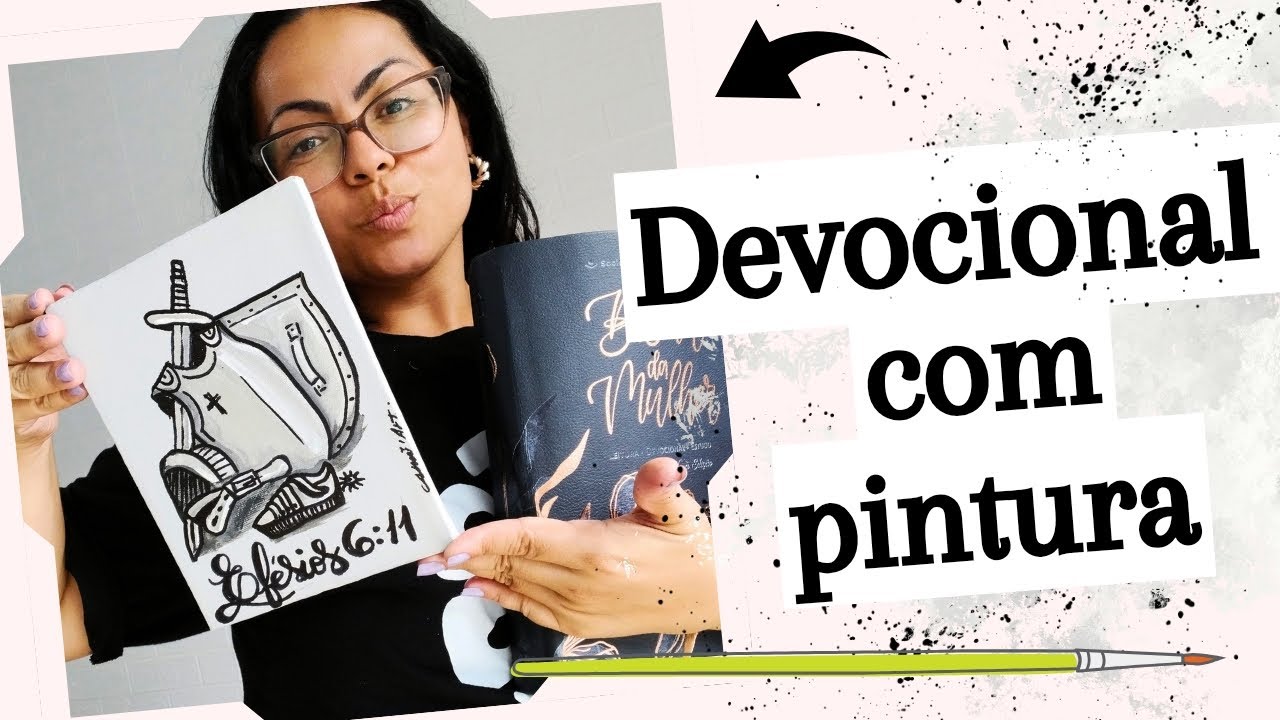 Devocional com pintura 🎨 Arte com propósito 