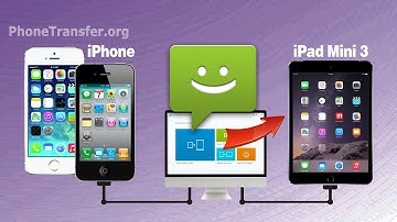 How to Copy SMS/iMessage from iPhone 4S/5S/5C/5/6 to iPad Mini 3 in Just 1-Click