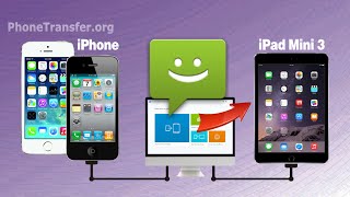 How to Copy SMS/iMessage from iPhone 4S/5S/5C/5/6 to iPad Mini 3 in Just 1-Click
