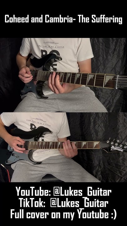 Coheed And Cambria The Suffering Bass Tab Coheed and Cambria- The Suffering- Cover #guitar #guitarcover #
