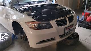 BMW 335i Brake light issues after A/C and tune up services.