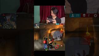 Underground Cave Insane 1v4 Battle😍❤️#freefire #mobileplayer #shorts
