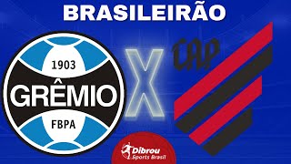 GRÊMIO X ATHLETICO PARANAENSE AO VIVO | BRASILEIRÃO 2023 - RODADA 27 | NARRAÇÃO