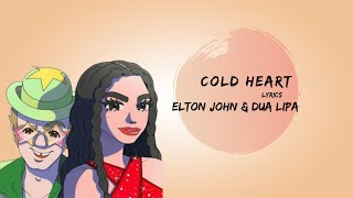 Elton John &Dua Lipa - Cold Heart lyrics (karaoke)🎤