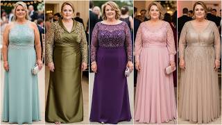 Stunning Plus Size Mother Of The Groom Column Dresses Slimming Formal Outfits For Plus Size Women