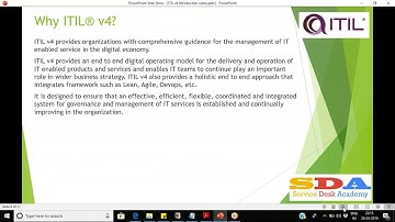 ITIL v4 Training by 1WorldTraining