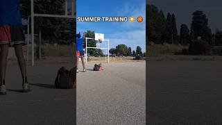 Summer training ☀️ 🏀(partie 2) #basketball #sports #hooper #trainingday